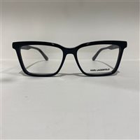 Montatura vista Karl Lagerfeld Donna KL6080 KL6080001 BLACK54 - KL6080 KL6080001 BLACK54